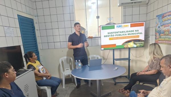 Muricilândia promove palestra sobre sustentabilidade com servidores do Colégio Estadual Marechal Costa e Silva
