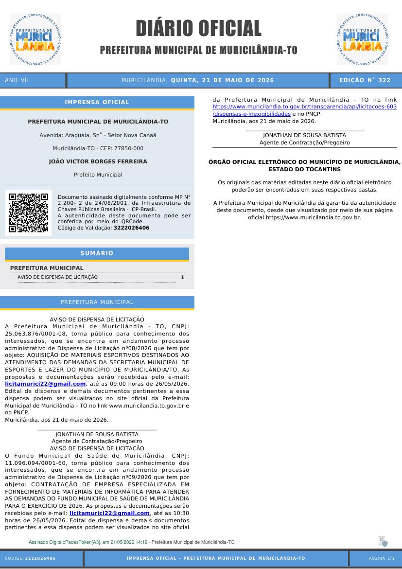 Capa da edição