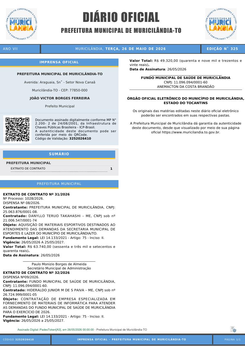 Capa da edição