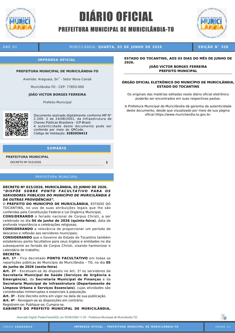 Capa da edição