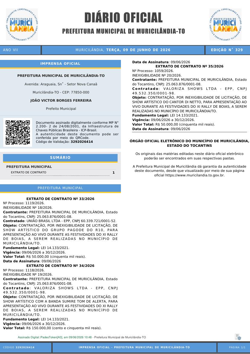 Capa da edição